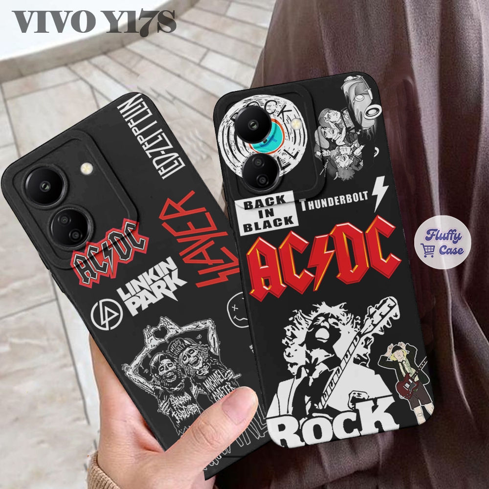 Softcase Hp VIVO Y17S /Y03/Y12/Y12S/Y28/Y21S/Y33S Motif Band Hits Trendy Kekinian - Case Hp - Case V