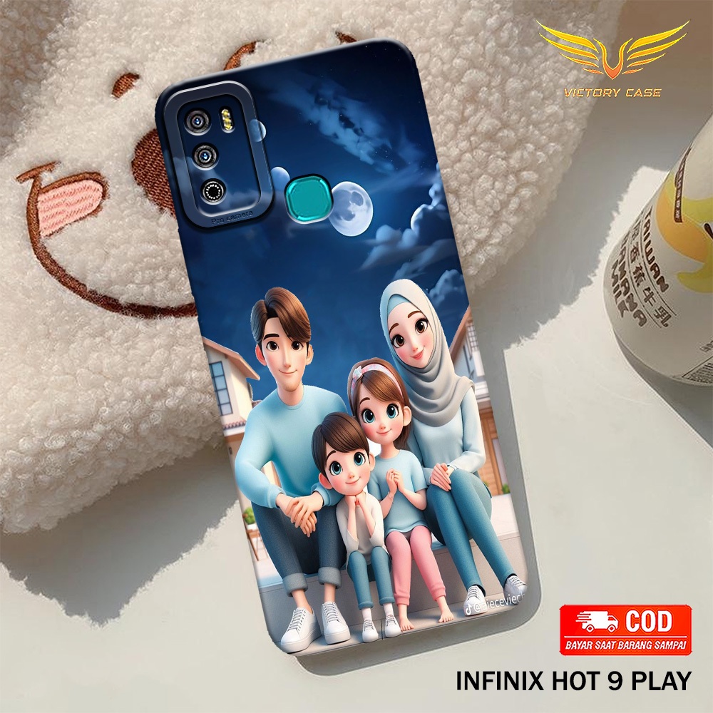 New Pasangan Case - Softcase Infinix Hot 9 Play - Terbaru - Case Hp Infinix Hot 9 Play - Casing Infi