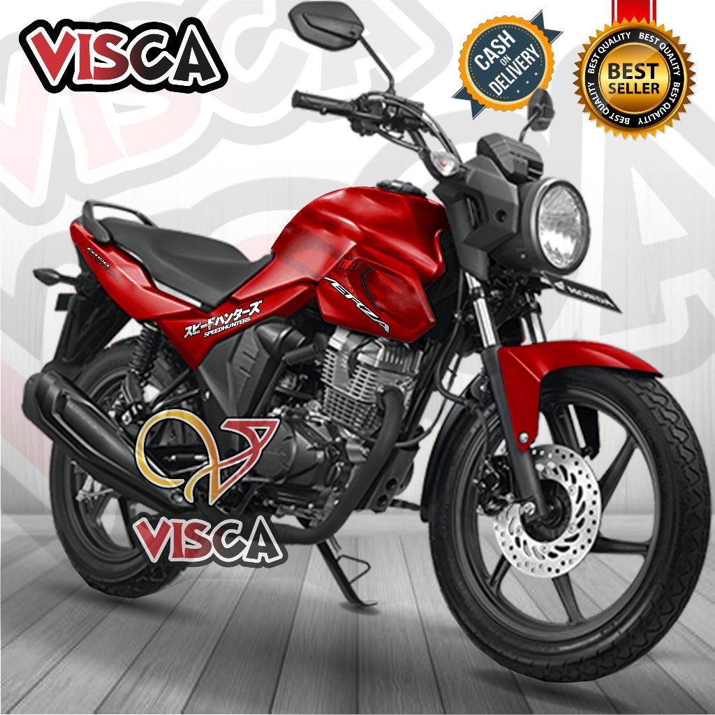 Decal CB 150 Verza Full Body Variasi Stiker CB 150 Verza Full Body Variasi Striping Verza 150 CB Ful