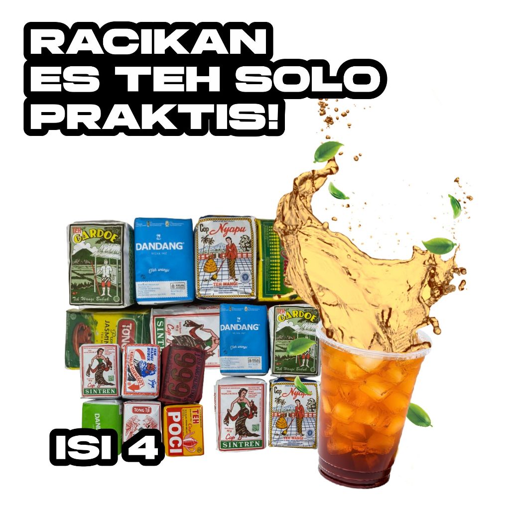 

RACIKAN TEH ASLI SOLO MURAH & PRAKTIS | TEH KENTAL ASLI RACIKAN SOLO