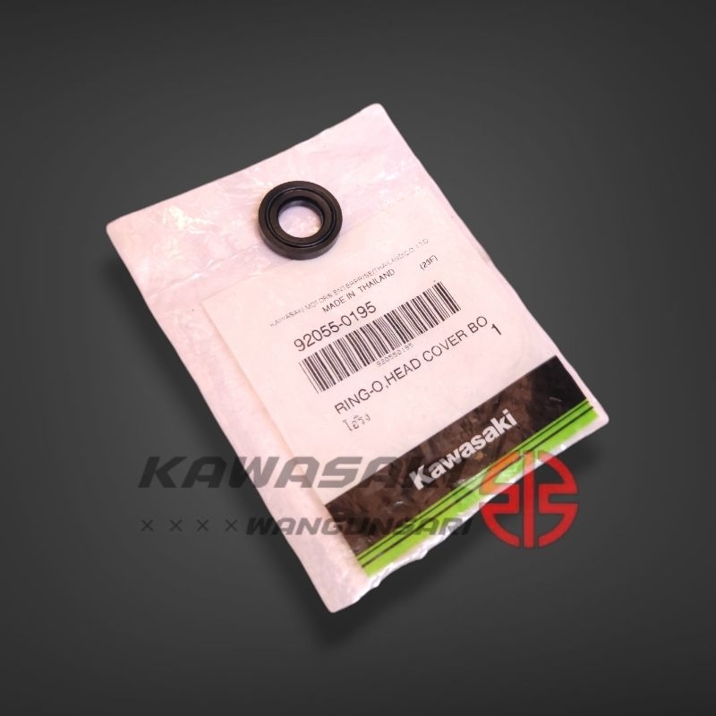Original Oring baut bolt cover tutup head ninja 250 karbu fi 92055-0195