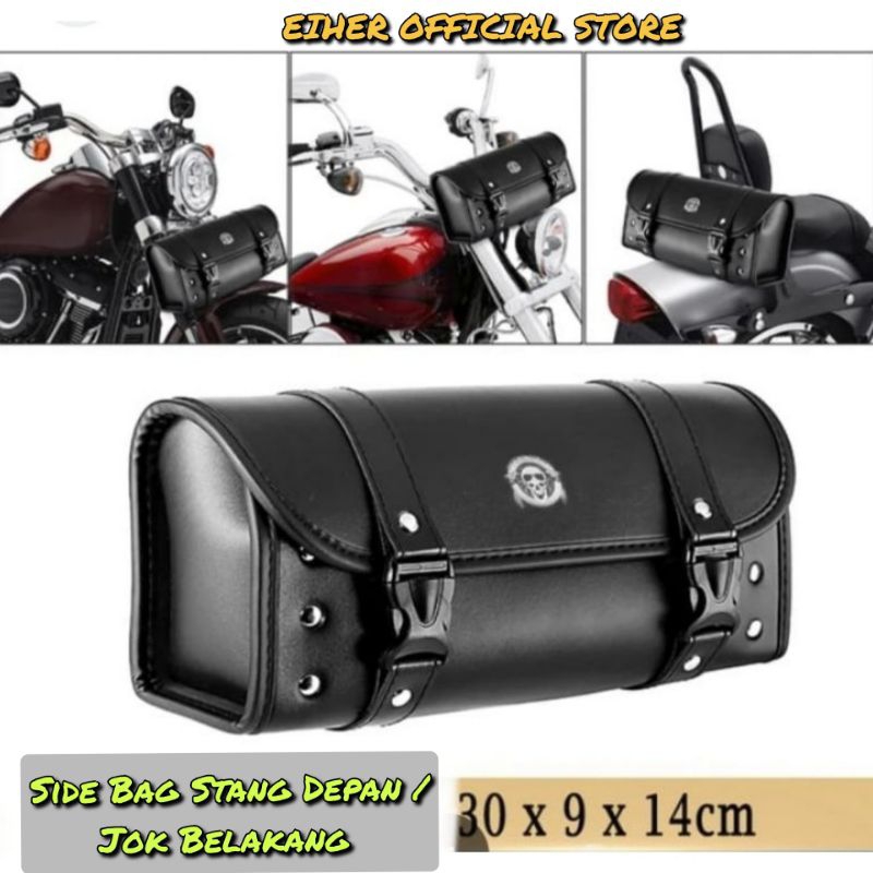 EIHER - TAS SAMPING MOTOR KLASIK CUSTOM / TAS SAMPING MOTOR HARLEY