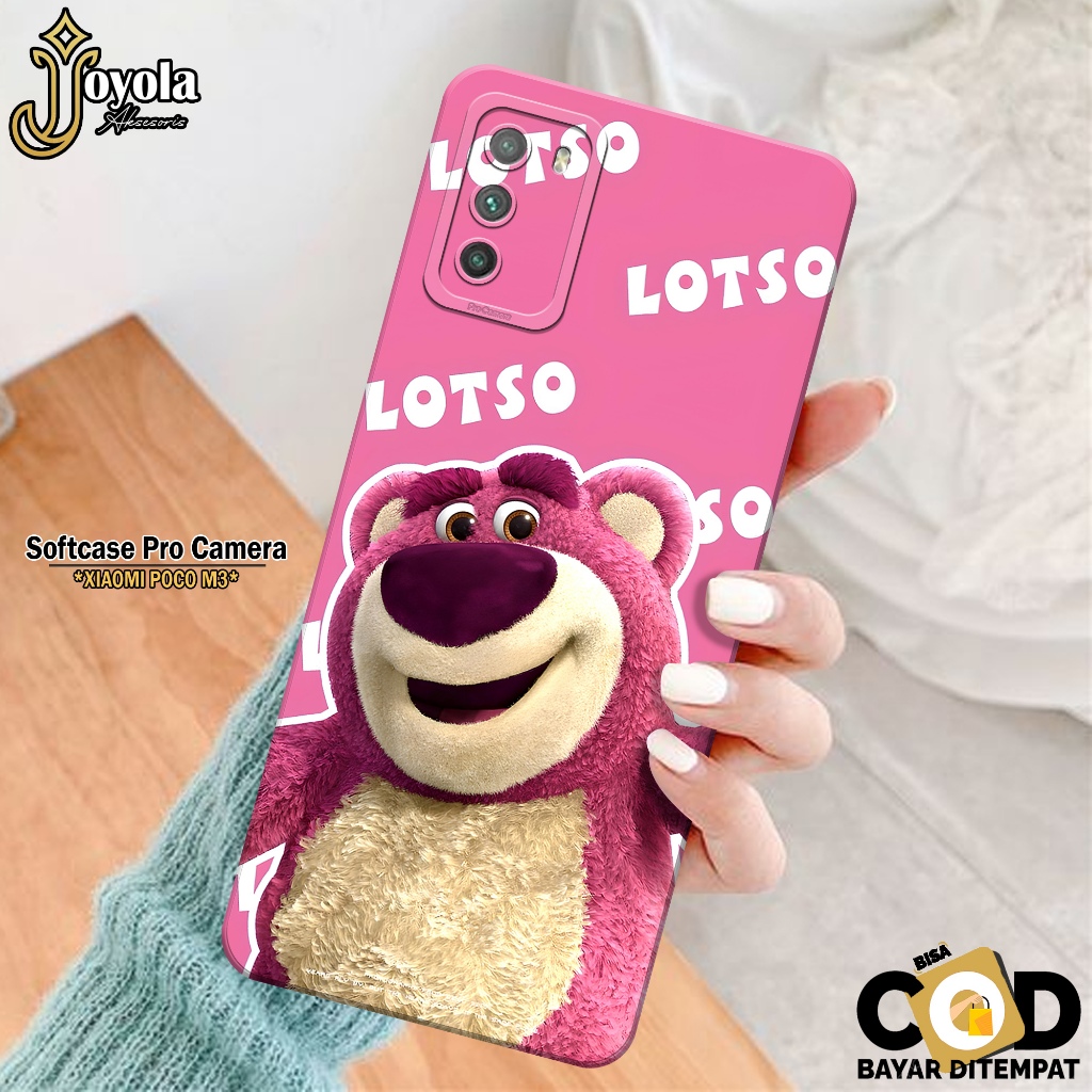 JOYOLA Case XIAOMI POCO M3 - Fahion Case Kartun - Softcase XIAOMI POCO M3 - Pro Camera - Casing XIAO