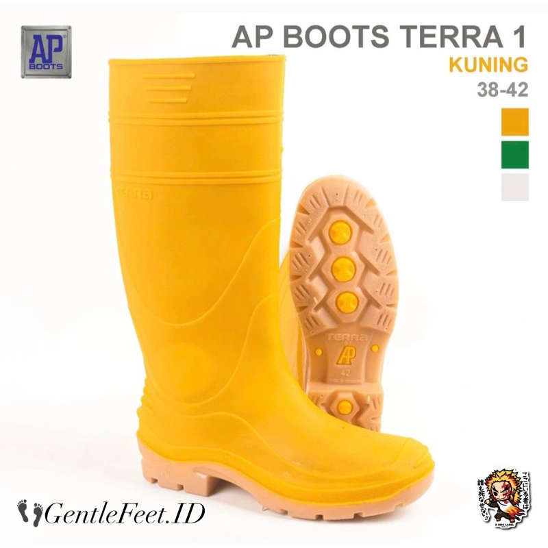 Boot AP Terra 1 Kuning / Sepatu Bot AP Terra 1 / AP Boot Terra 1