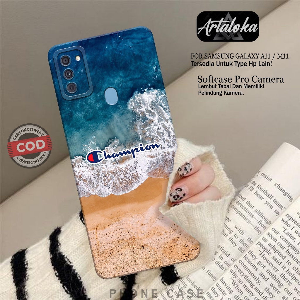 Softcase Hp Samsung Galaxy A11/M11 Fashion Case Branded Case Samsung Galaxy A11/M11 Terbaru Silikon 