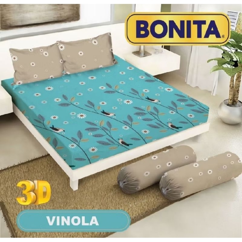 SPREI BONITA QUEEN B2 - (160x200) VINOLA, TRAFFIC ROAD, MALVINO