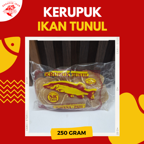 

Kerupuk Ikan Tunul Mentah Asli Khas Juwana Pati 250gram