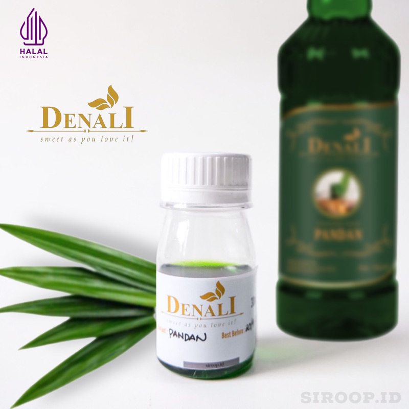 

Repack Denali Coffee Syrup Pandan (30ml,75ml,100ml)