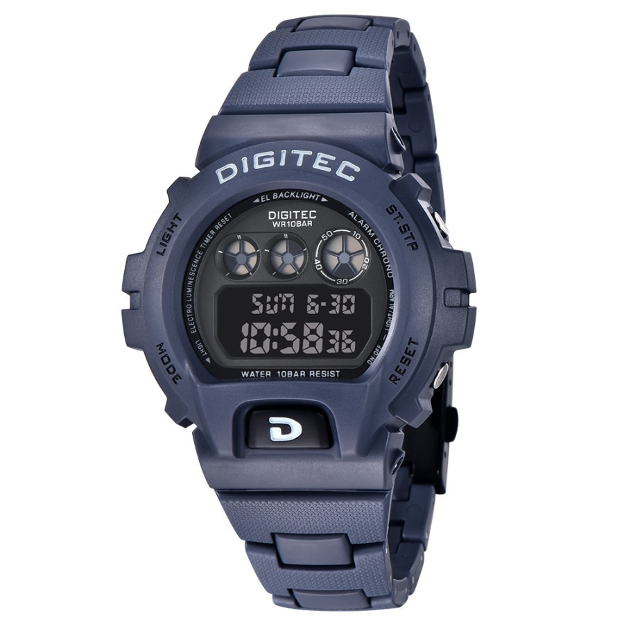 Digitec DG-5198R Jam Tangan Pria Digital Resin Rantai 5198 DW6900
