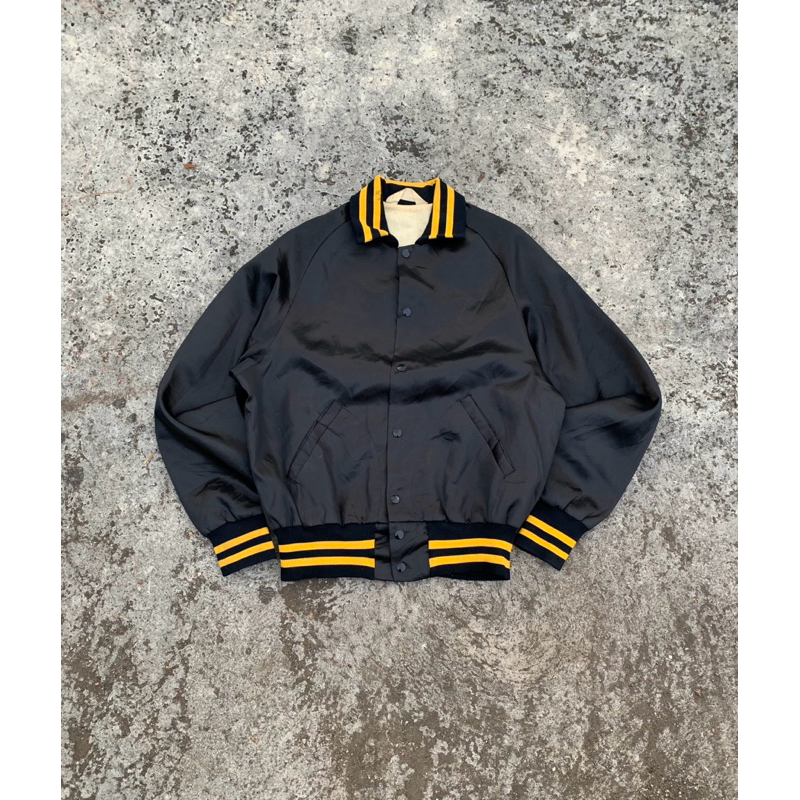 varsity satin
