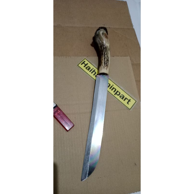 pisau sembelih kambing dari baja hss julia dmo5 pb 27cm