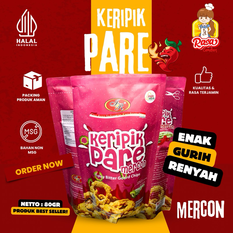 

Keripik Pare Mercon Pedas