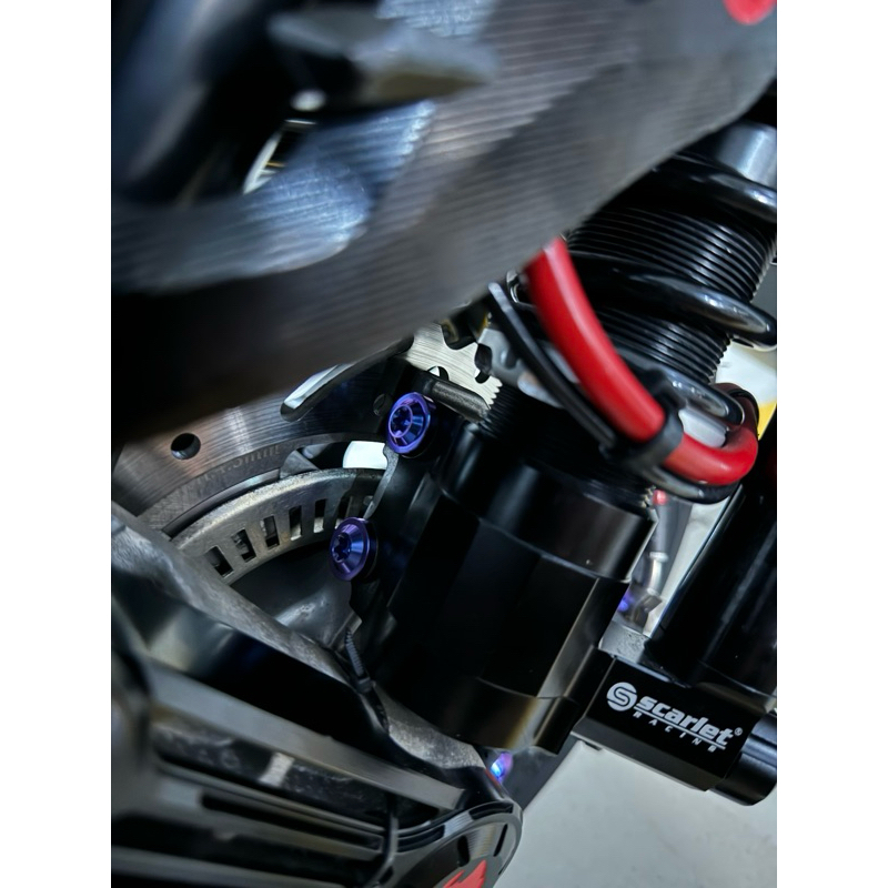 BAUT TITANIUM SHOCK DEPAN VESPA MATIC 2/PCS