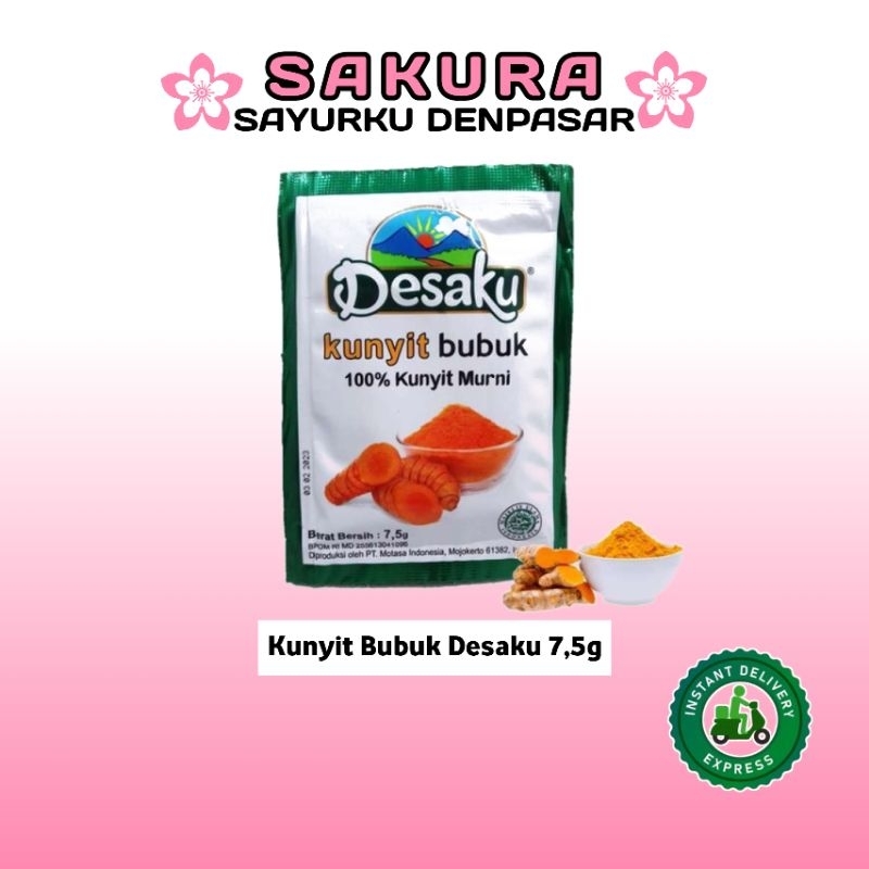 

Kunyit Bubuk Desaku 7,5g - SAKURA