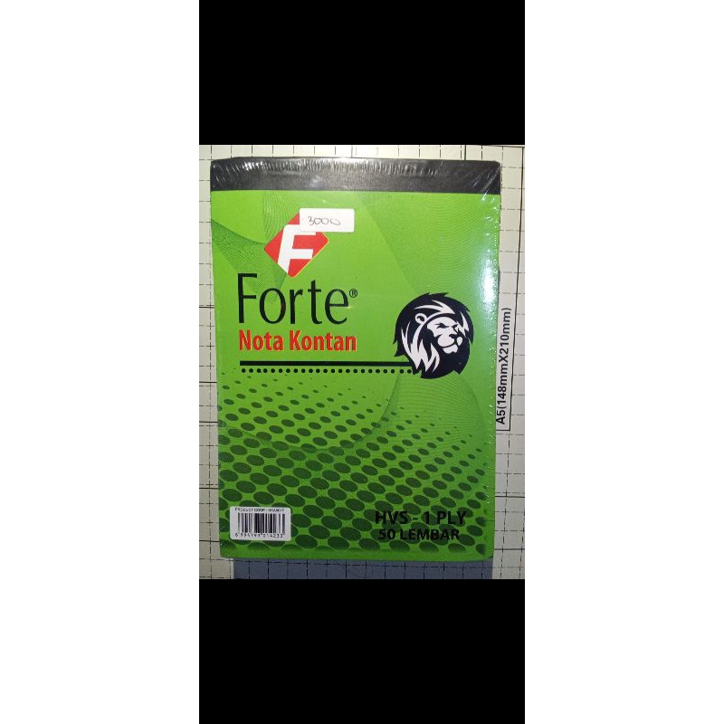 

Nota kontan Forte