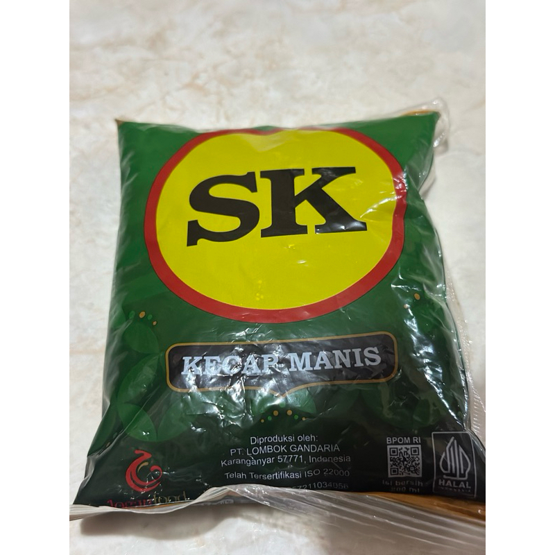 

Kecap Manis cap SK 200ml