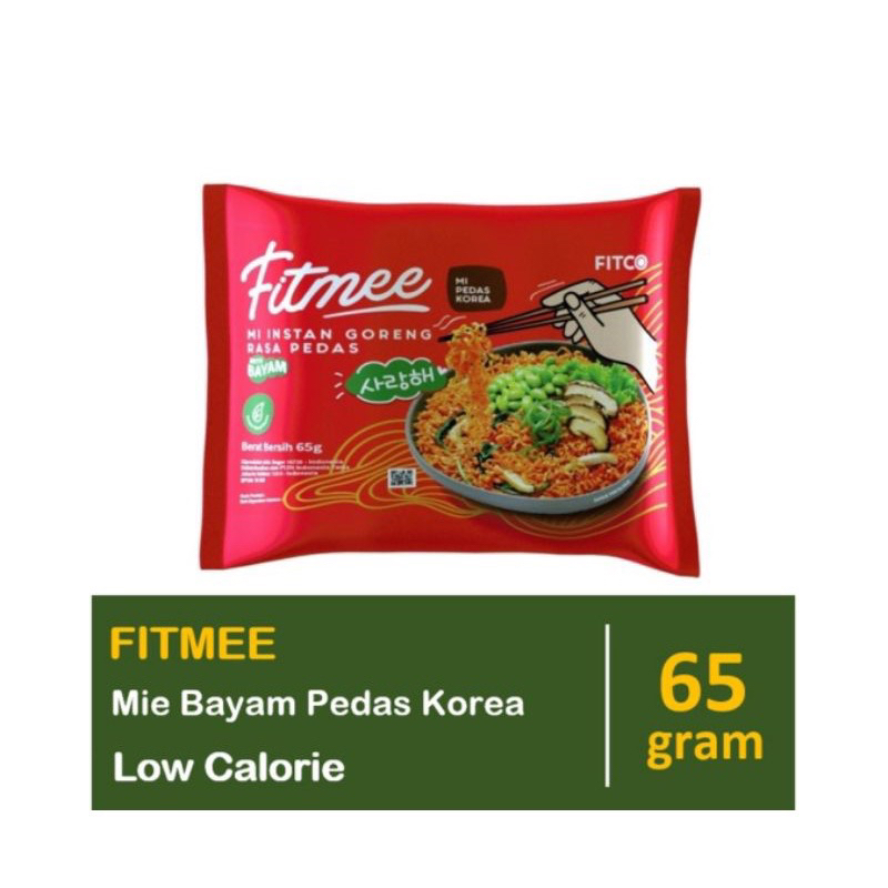 

Fitmee Mi Instan Goreng Rasa Pedas 65gr mi pedas korea