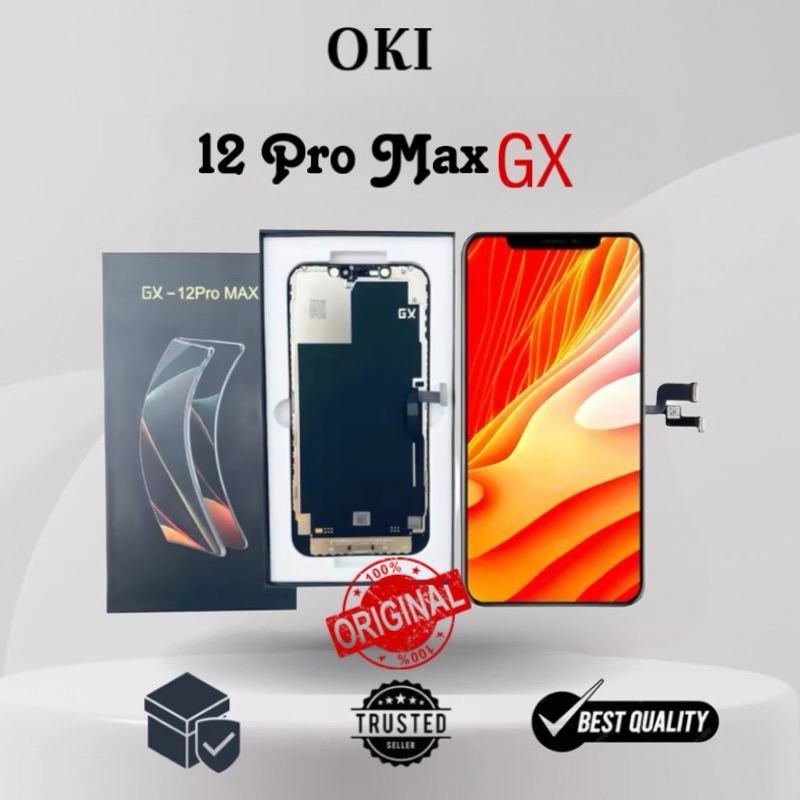 LCD Iphone 12 Pro Max GX Original 100% Support Ganti IC Truetone Aktif