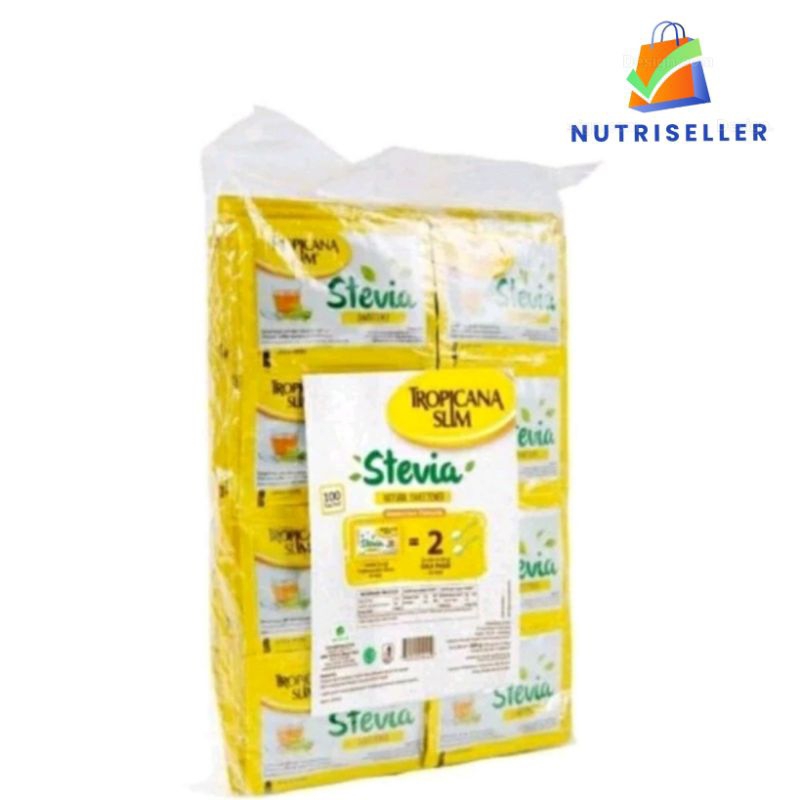 

Gula Tropicana Slim Stevia 100 Sachet