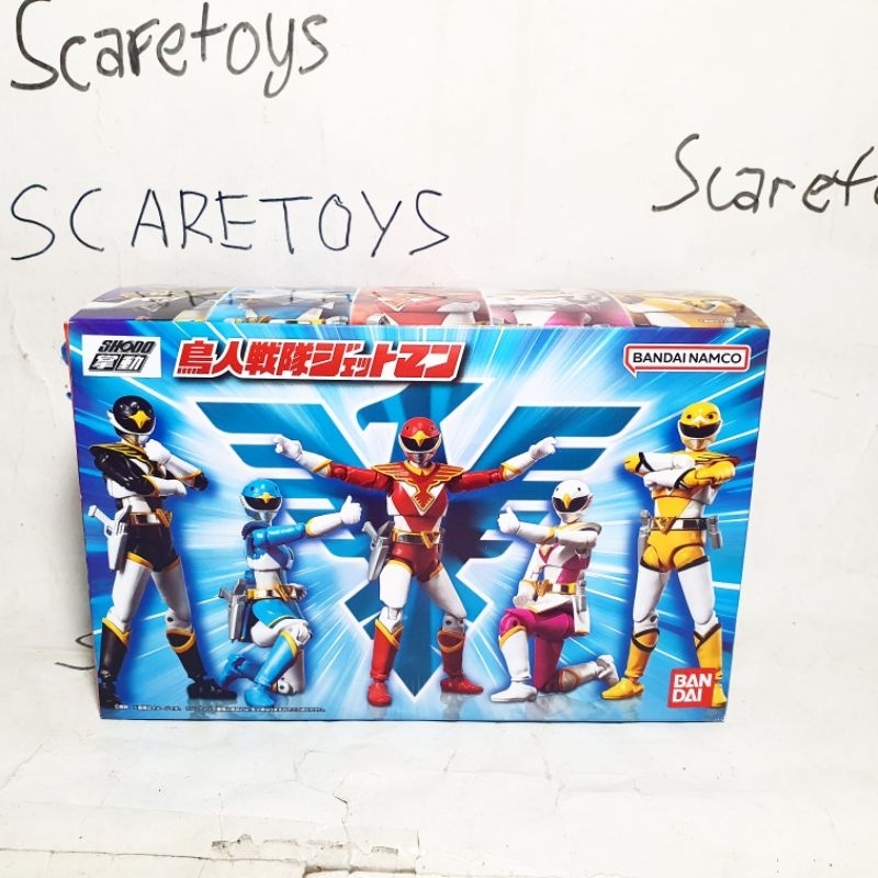 Shodo sho do super chojin sentai jetman power rangers megazord zord jetman