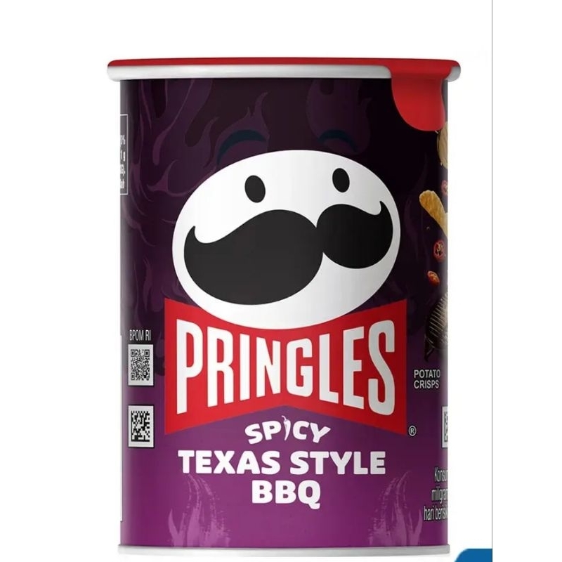 

pringles potato chips texas bbq 42gr