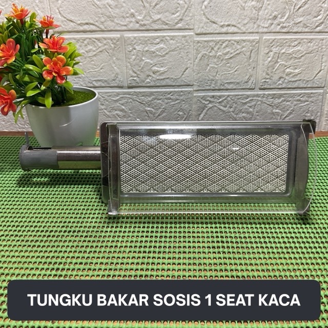 Tungku Bakaran/Tungku bakar sosis + kaca (1set)