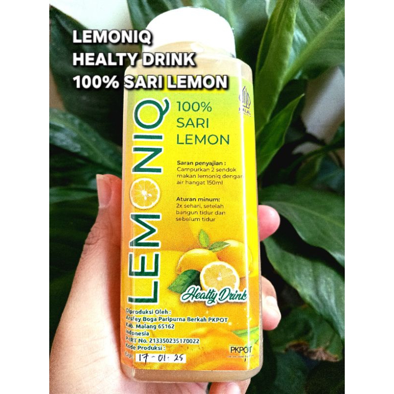 

LEMONIQ Sari Lemon Murni 100%