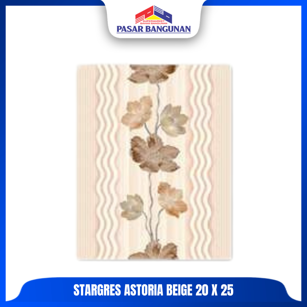 Stargres Keramik Lantai Astoria Beige 25x20