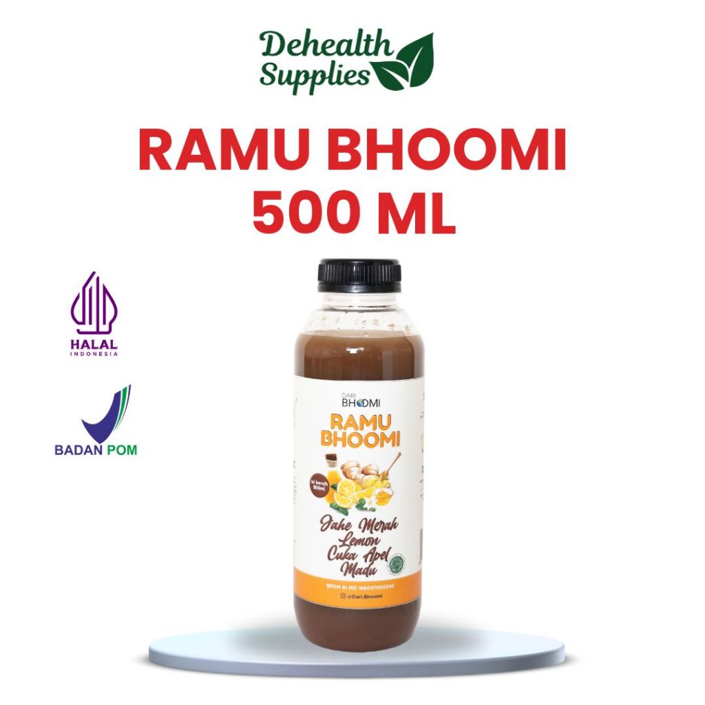 

Dehealth supplies Ramu Bhoomi 500ml botol plastik