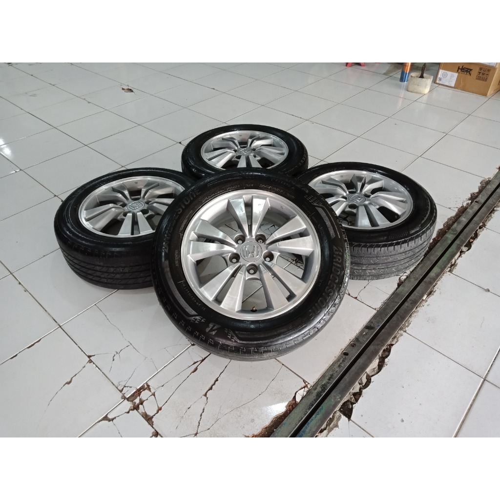 VELG PELEK ORI COPOTAN MOBIL HONDA ACCORD R16 BAN 205 60 R16