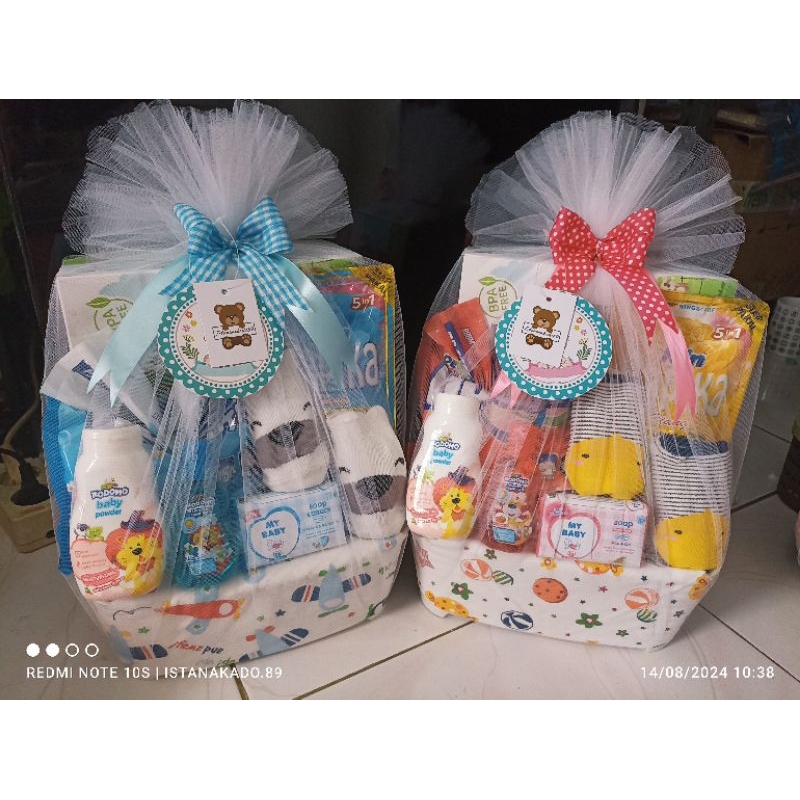 Parcel Bayi Laki-Laki Lengkap untuk Kado Kelahiran
