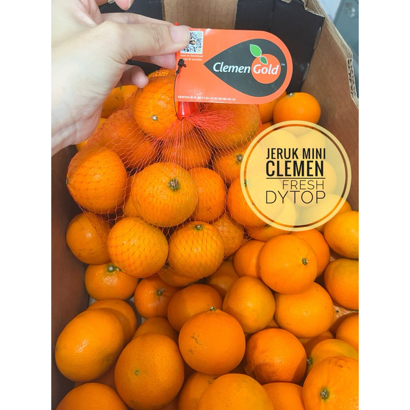 

Buah Jeruk Mini Clemen Import Fresh Manis Tidak Ada biji