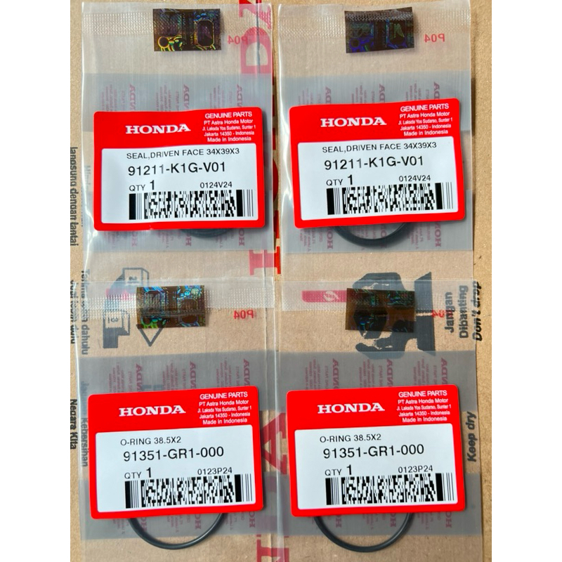 Original seal pully beat karbu spacy karbu scoopy karbu ORI AHM harga 1 set