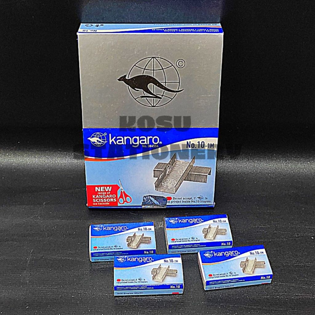 

ISI STAPLES / ISI STAPLER / REFILL STAPLES KECIL KANGARO NO. 10