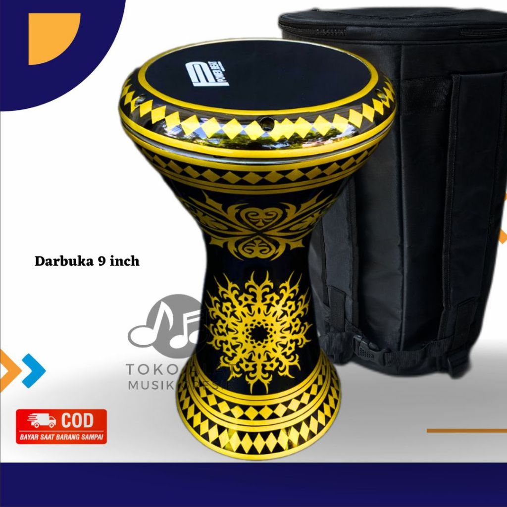 Darbuka 9 inch Kualitas Super Dumbuk Darbuk Gendang Anak Darbuk Kendang Hadroh Calte Kalti Calte