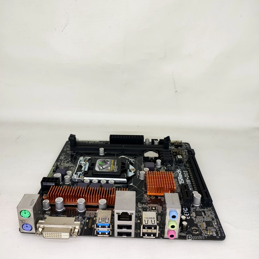 Mainboard H110 Asrock LGA 1151 VGA Onboard - DDR4 - H110M-DGS