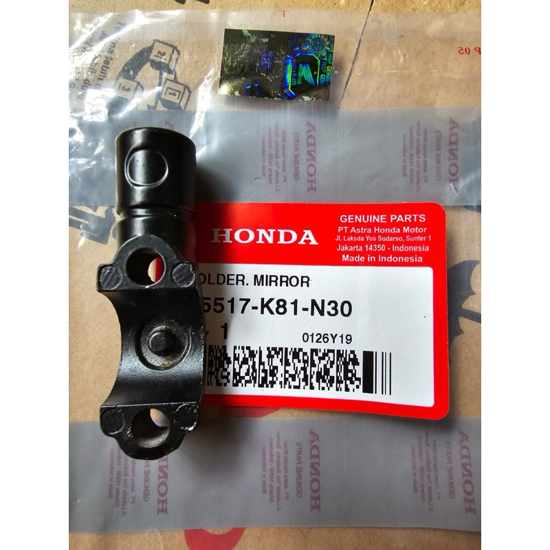 original dudukan spion beat street scoopy fi vario 125 harga 1 pc