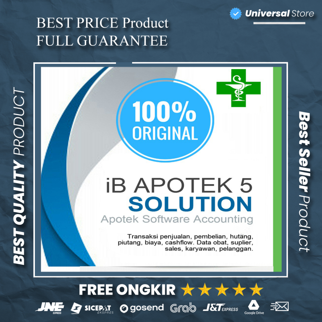 Program Apotik - iB Apotek 5 Solution Terbaru - Toko Dokter Obat Full Version