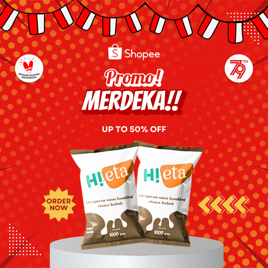 

Susu Kambing Etawa Bubuk Rasa Cokelat PAKET 2 HiEta