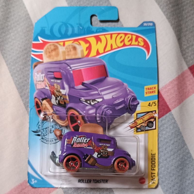 Hot Wheels Hotwheels Roller Toaster Mobil Roti Ungu