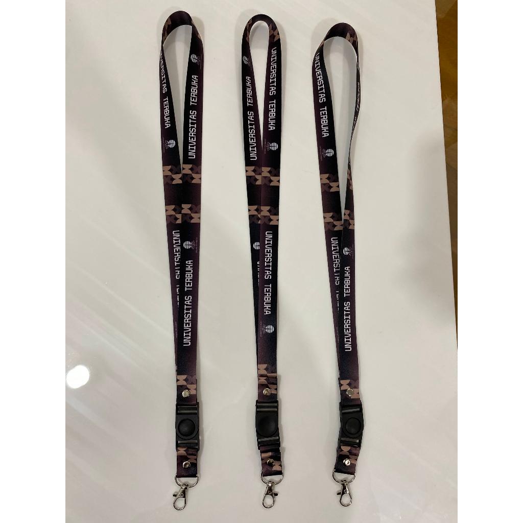 

Lanyard Universitas Terbuka Full Print 2 sisi - Tali Kalung ID Card UT