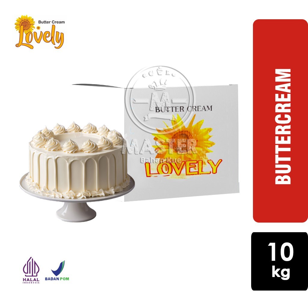 

GROSIR Buttercream / Krim Dekorasi [1 DUS 10 Kg]