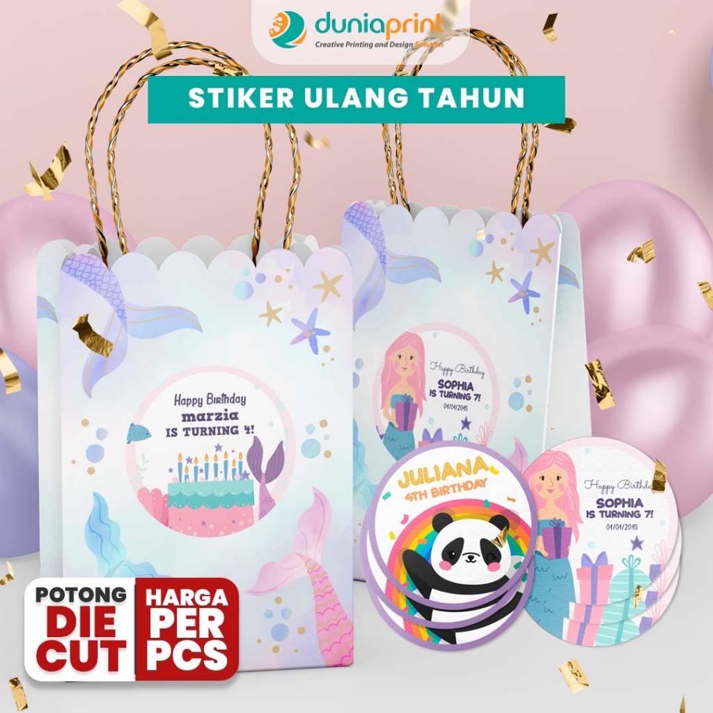 

Sticker Ulang Tahun Anak | Stiker Ultah | Sticker Ulang Tahun | Dunia Print