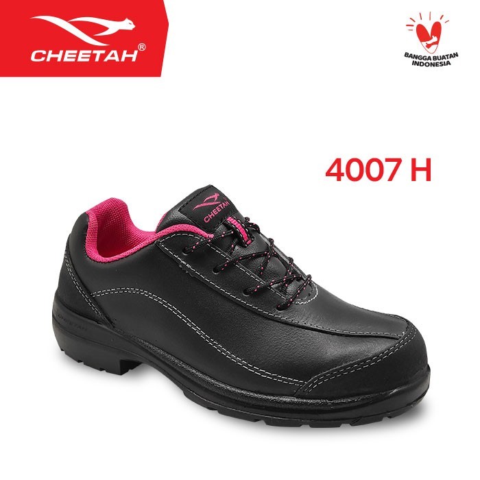 Sepatu Safety Cheetah 4007 Hitam - Sepatu Safety Women - Sepatu Safety Cheetah