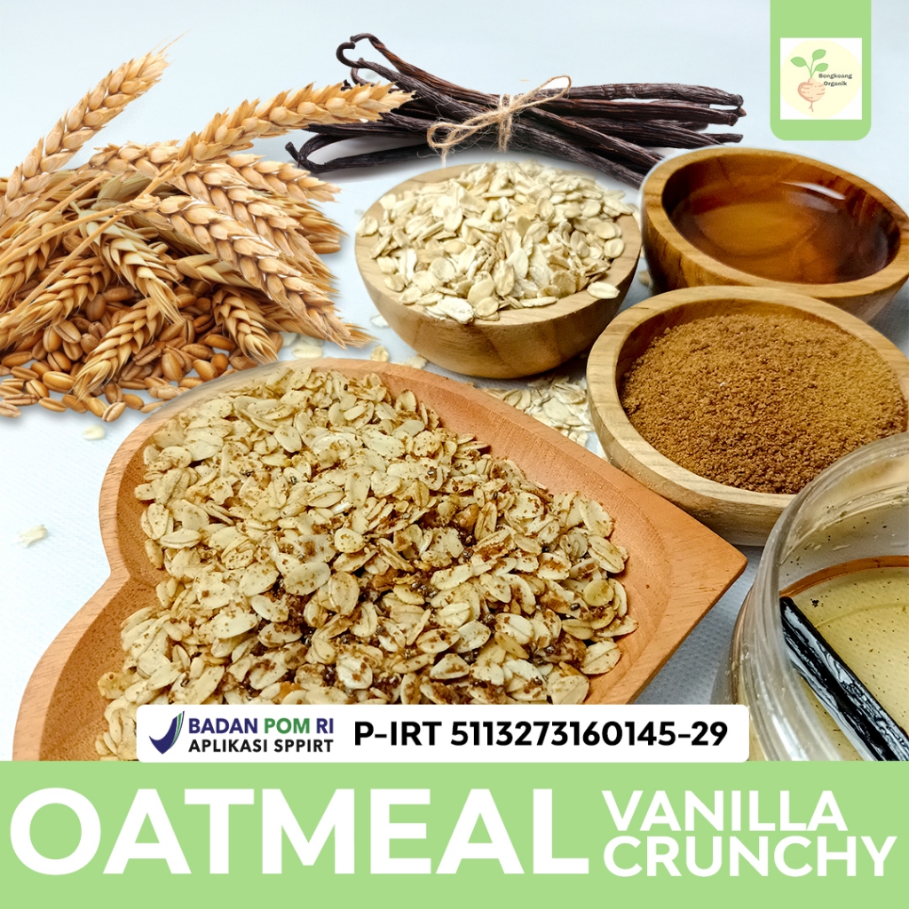 

CRUNCHY OATMEAL 125gr - Crunchy Rolled Oat Vanilla