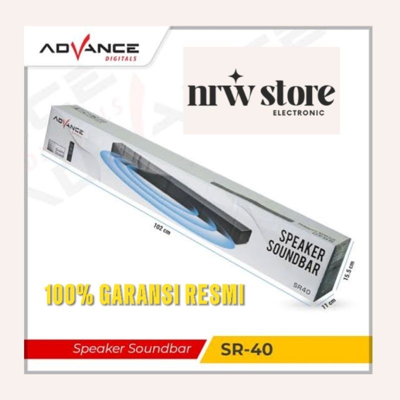 advance speaker soundbar bluetooth speaker SR40