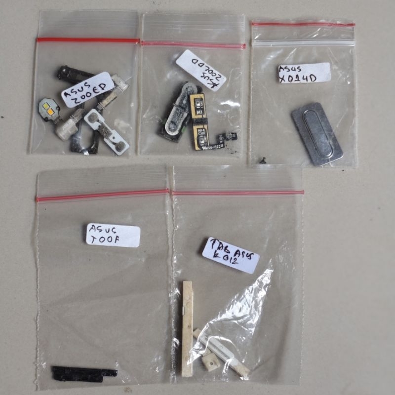 Tombol tombol luar hp Asus Zenfone 5/T00J, K012, Z007, X014D, Z00LDD, Z00ED, original cabutan joss