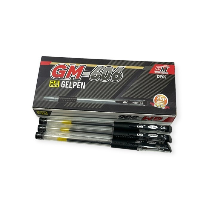 

Pulpen Mini Gel Pen GM-606 0.5mm (12pc)