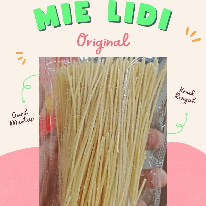 

MIE LIDI ORIGINAL 100gr