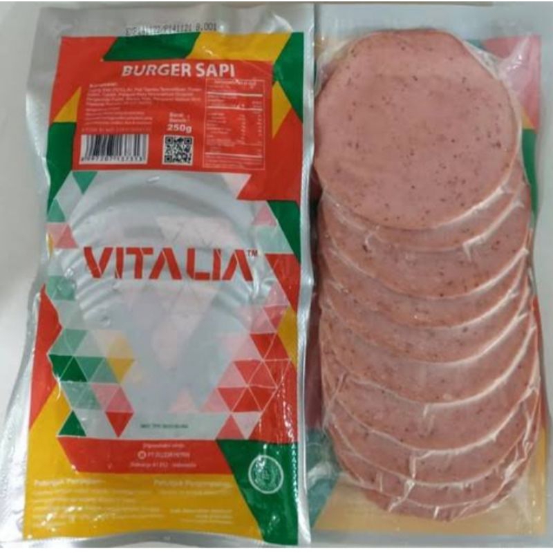 

beef Vitalia 250gr isi 10biji